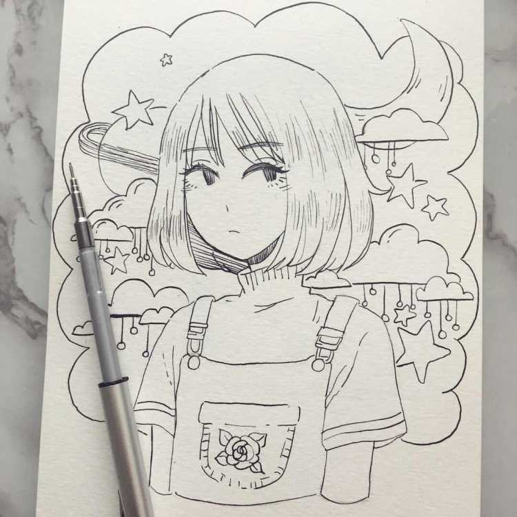 Аниме альбом рисунков