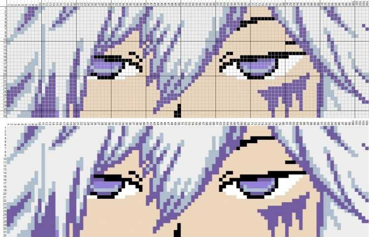 Аниме глаза фенечки