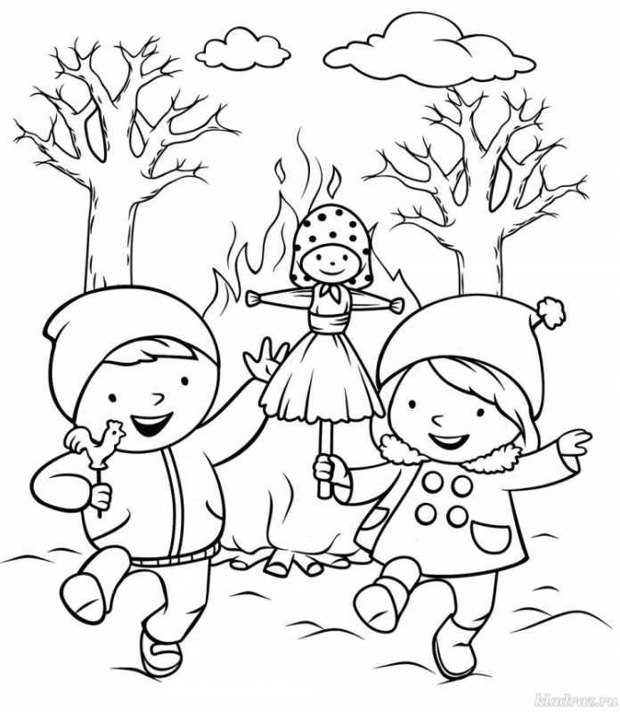 Детские православные раскраски