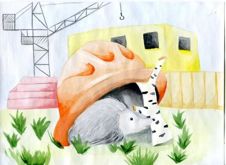 Конкурс рисунка "охрана труда глазами детей"-2020 Мурманск