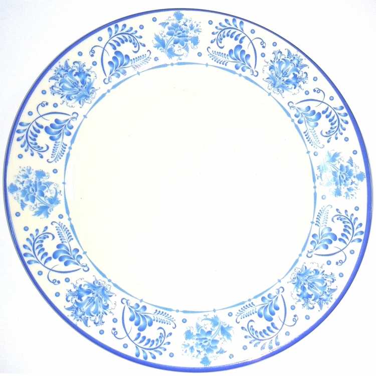 Узоры на тарелках