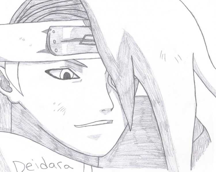 Акацуки карандашом для срисовки