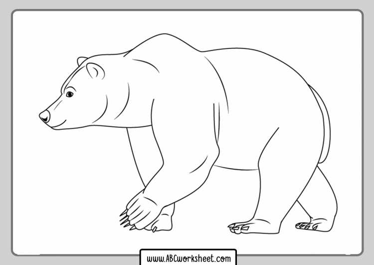 Медведь рисунок карандашом для детей