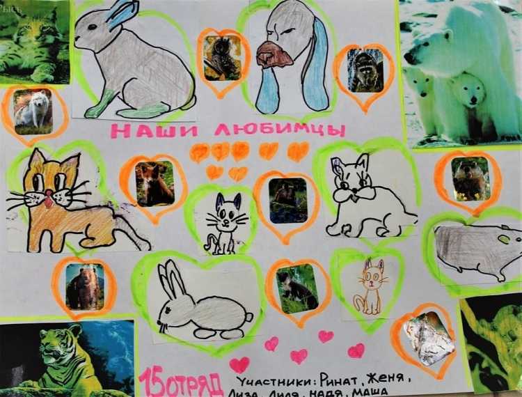 Плакат ко Дню защиты животных