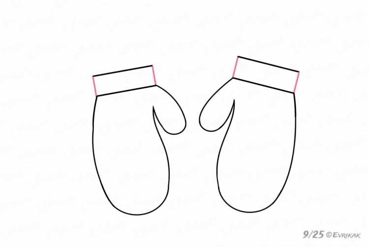 Рукавички для срисовки