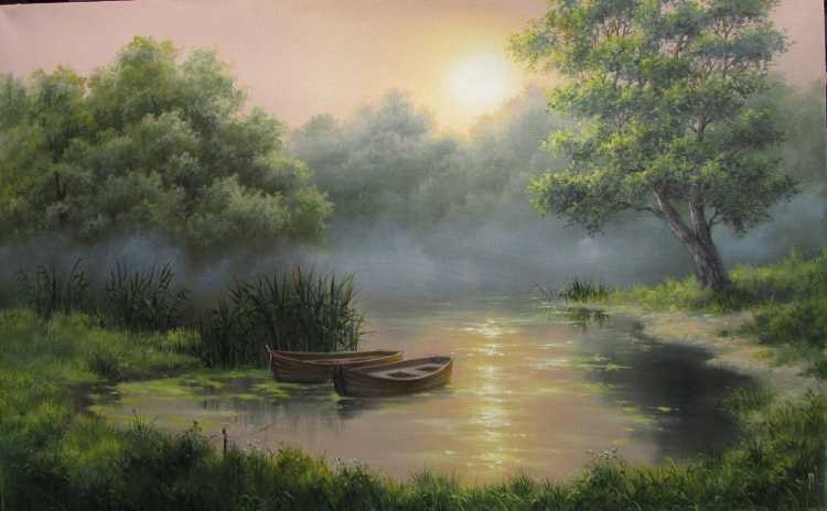 Живописный пейзаж