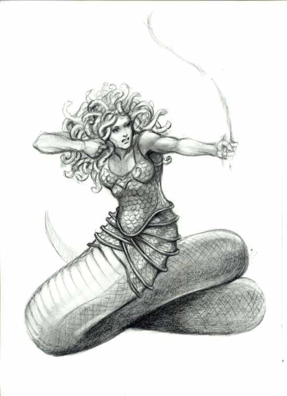 Тату греческие Мифические существа