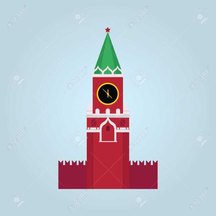 Рисование с детьми башни Кремля