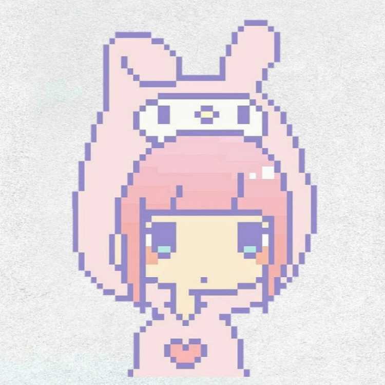 Пиксельные девочки