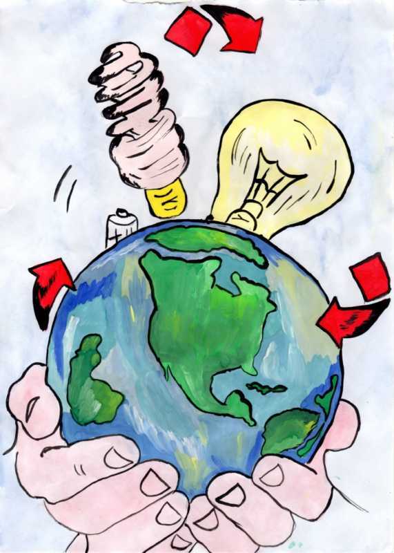 Энергосбережение рисунок