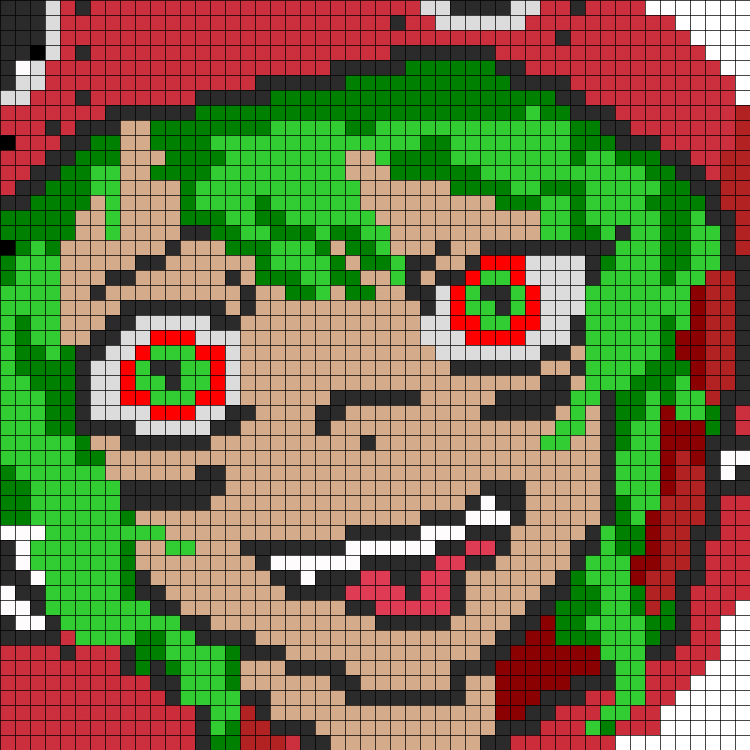 Пиксель арты большие