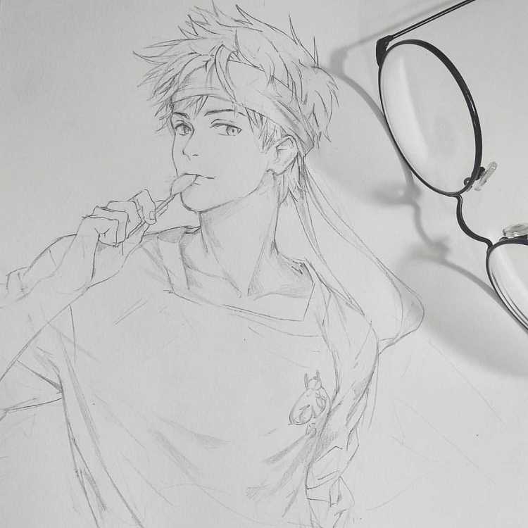 Рисунки для срисовывания для мальчиков легкие