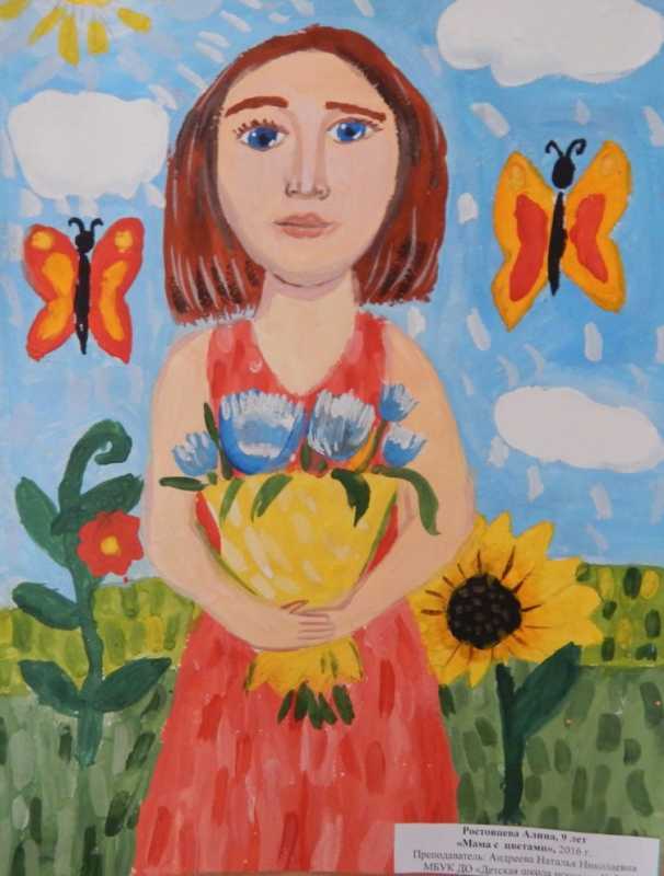 Детские портреты мам