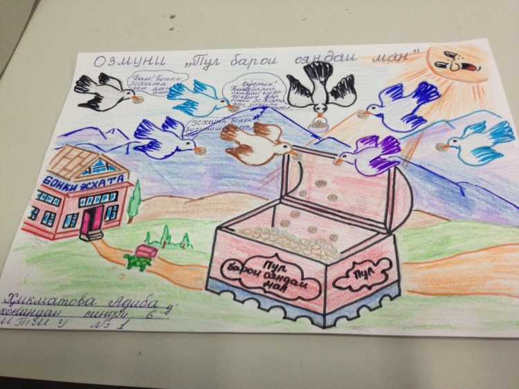 Шаг в будущее рисунок