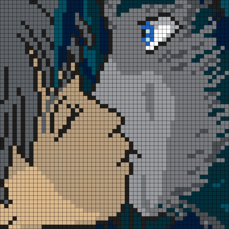 Вышивка аниме Ходячий замок Хаула