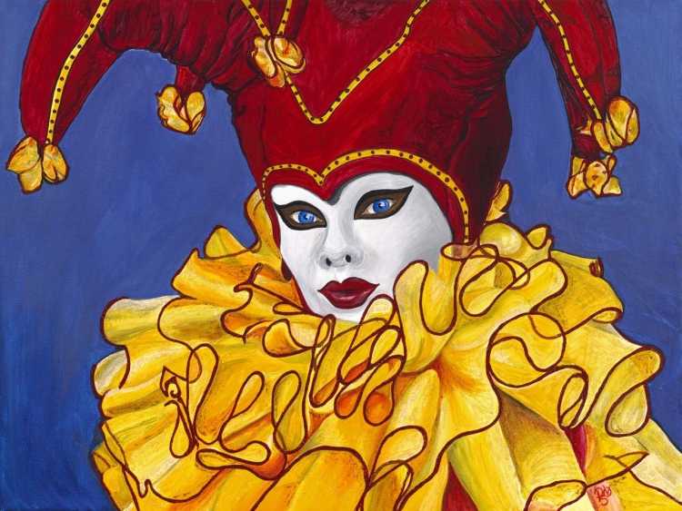 Маскарад рисование