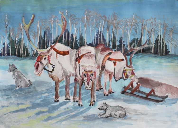 Ханты манси картины художников