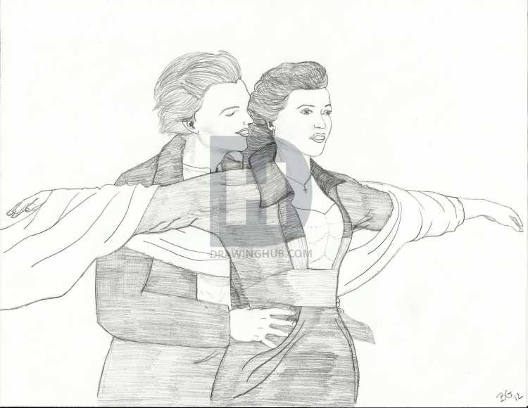 Титаник сцена рисования