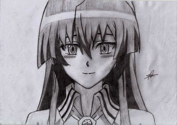 Убийца акаме карандашом