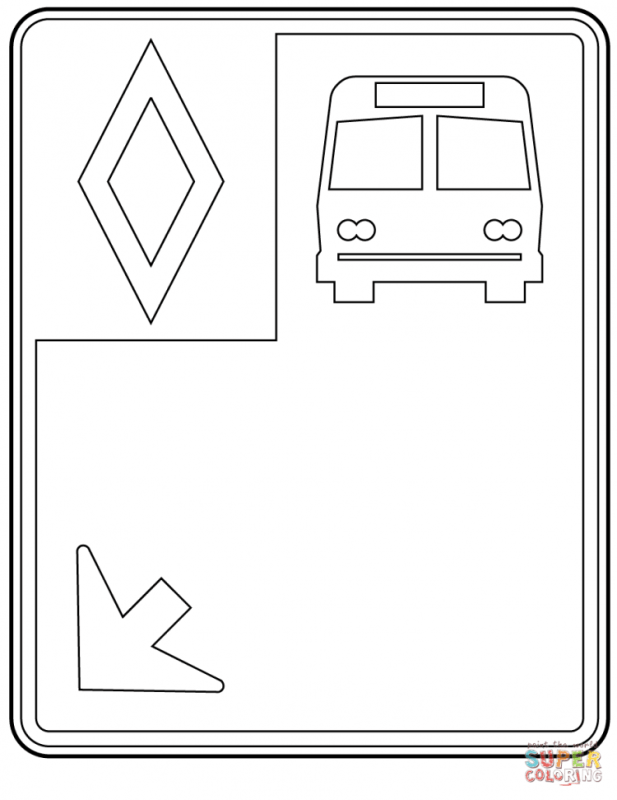 Рисунок дорожные знаки для детей для распечатки