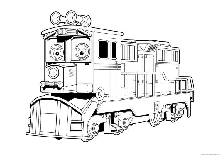 Томас и его друзья раскраска Томас