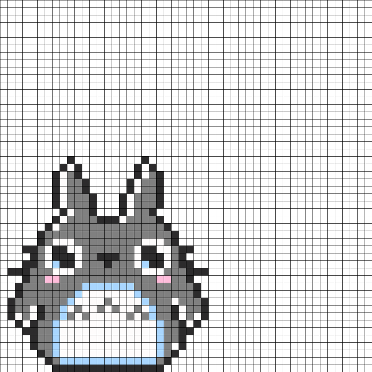 Аниме по клеточкам легкие