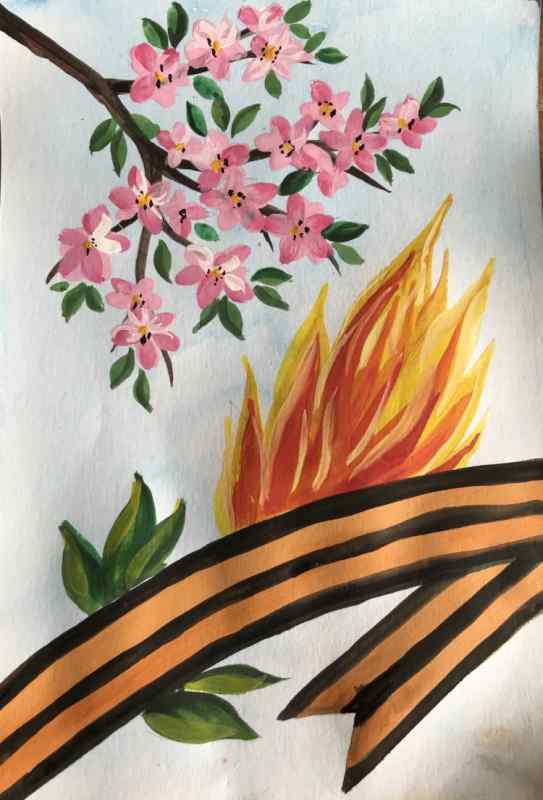 Рисунок на тему неизвестный солдат