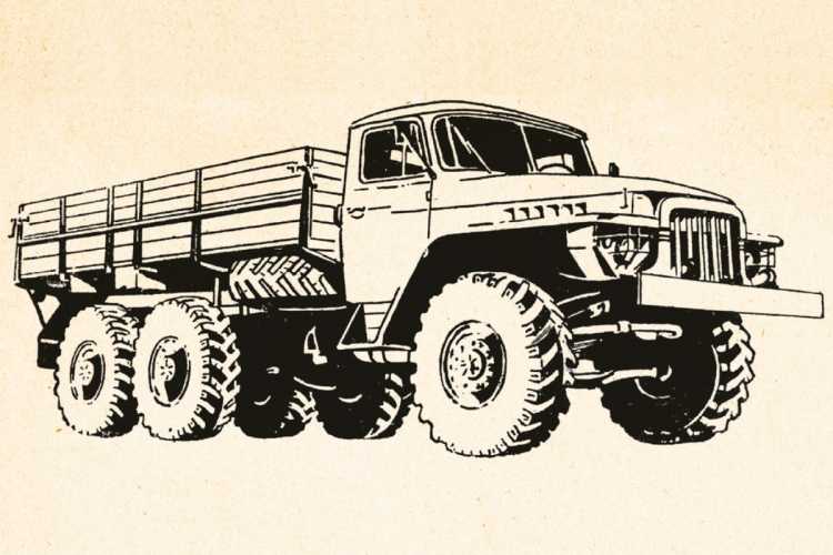 Урал 377 седельный тягач