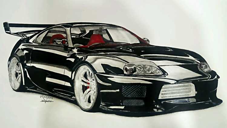 Супра карандашом