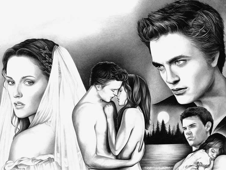 Рисунки Сумерки сага Эдвард