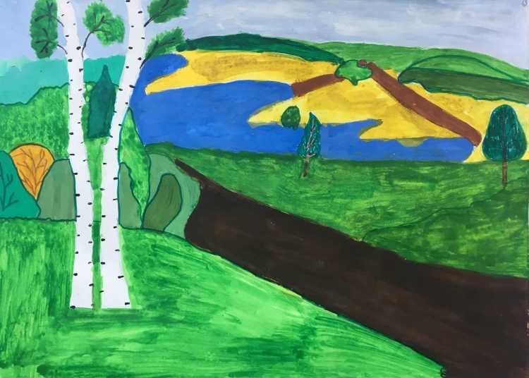 Пейзаж малой Родины