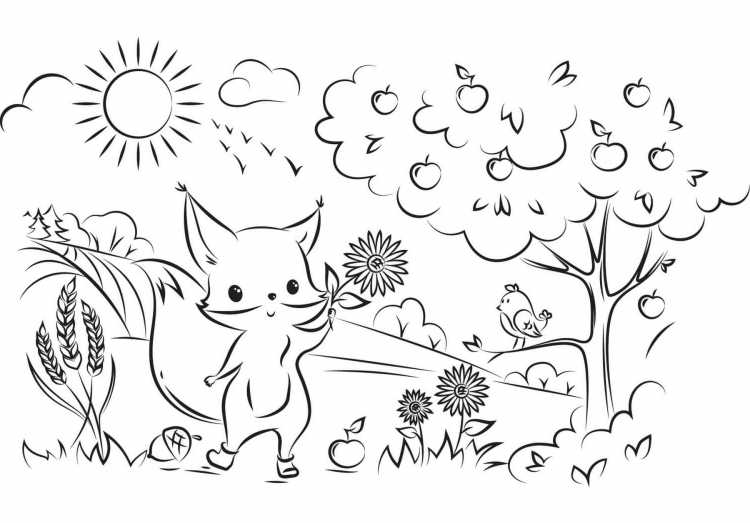 Море раскраска для детей