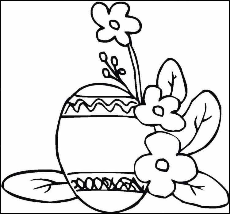 Раскраски пасхальные для детей