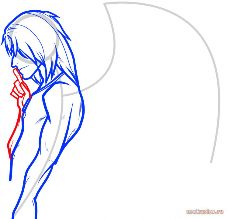 Аниме парней с боку легкие