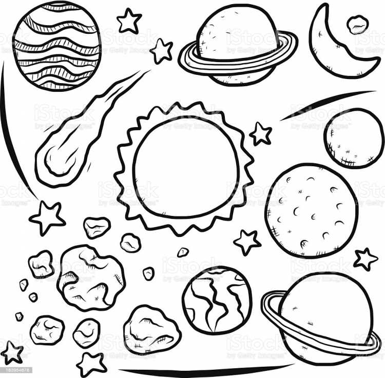 Планета солнце чб