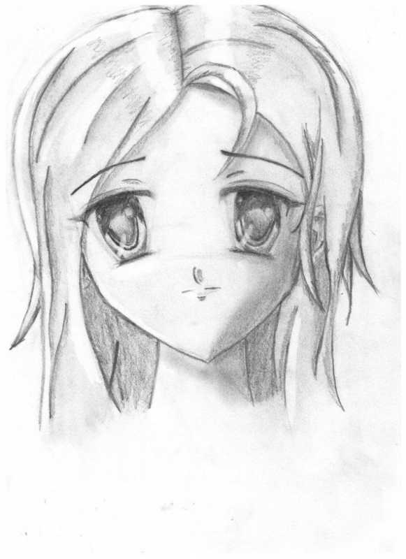 Аниме рисунки легкие