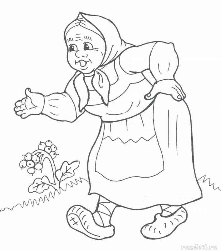 Сказки-раскраски. Репка