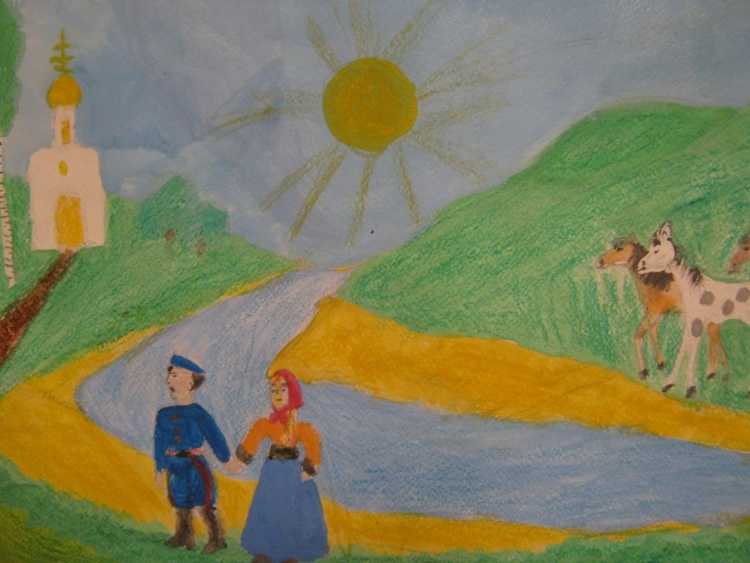 Пейзажи Ван Гога поле подсолнухов