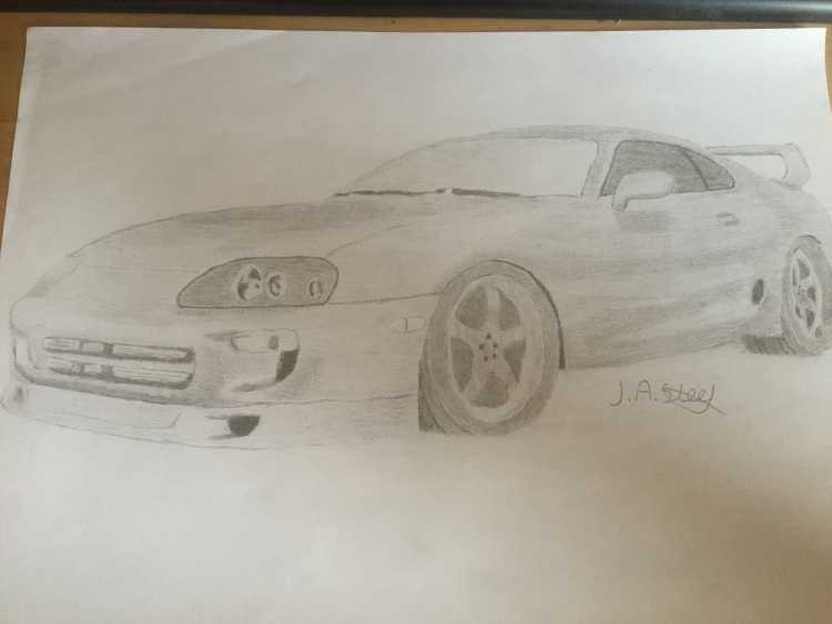 Супра а70 рисунок