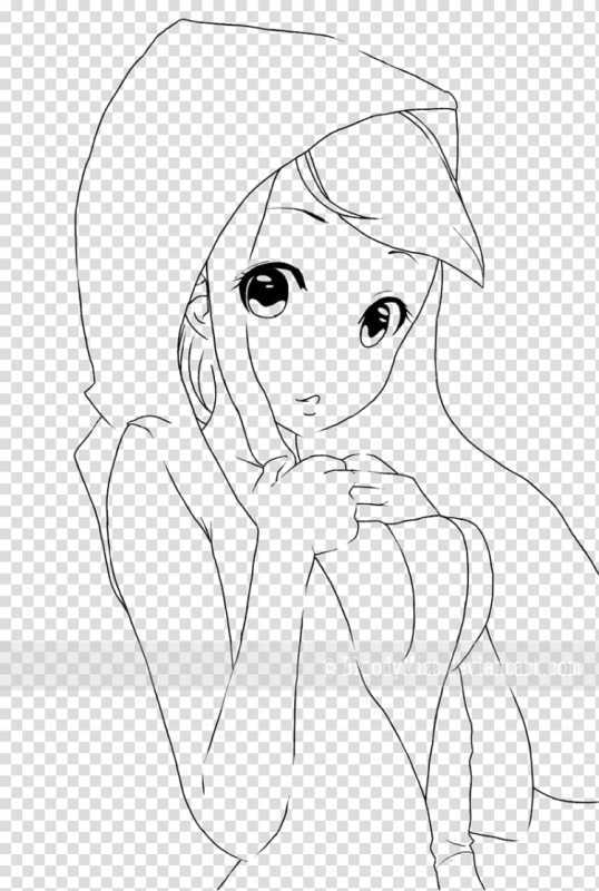 Раскраска девочка КРИПЕР