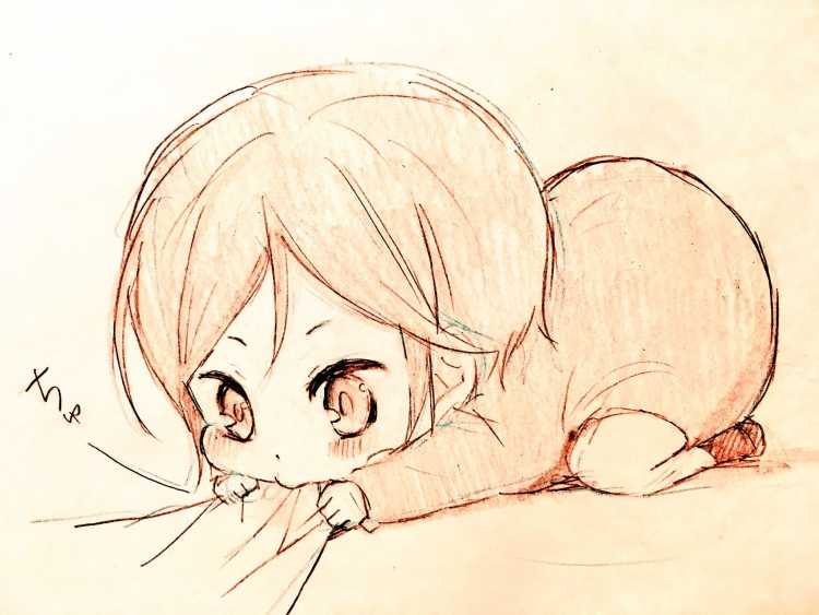 САКУРАХАРУНА карандашом