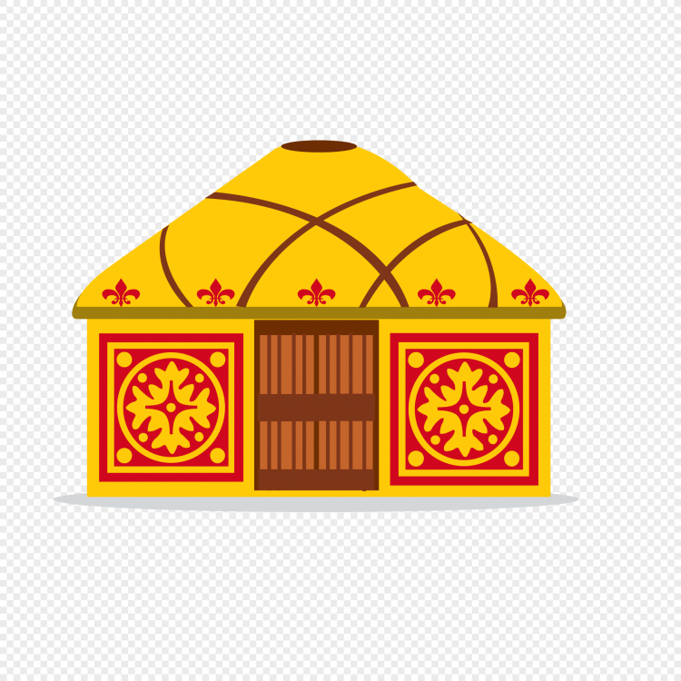 Рисунок Юрты для детей