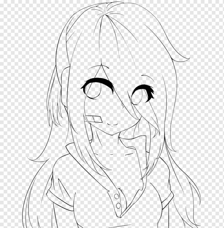 Раскраски в стиле аниме