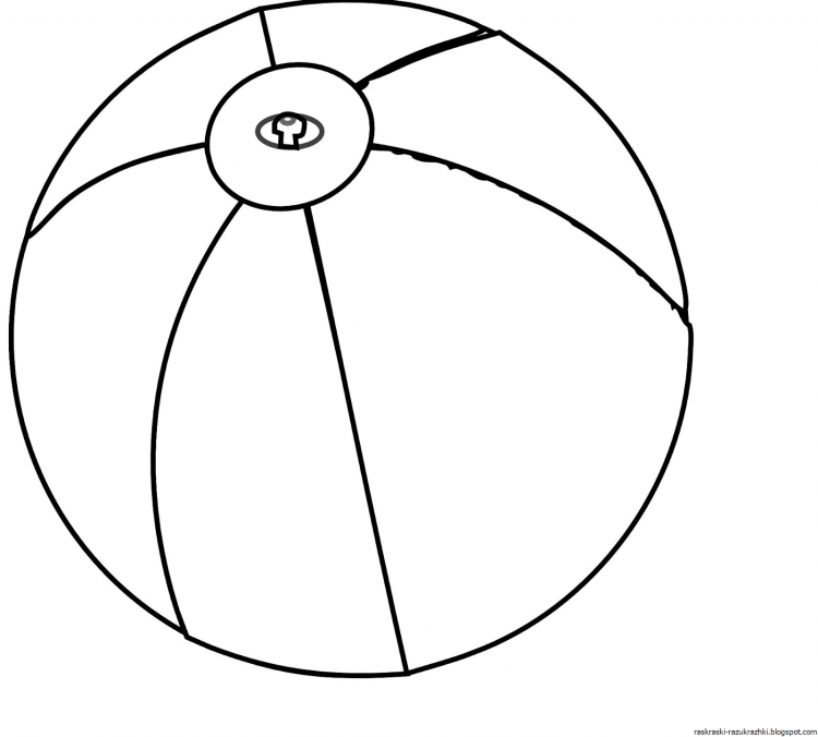 Футбольный мяч раскраска для детей