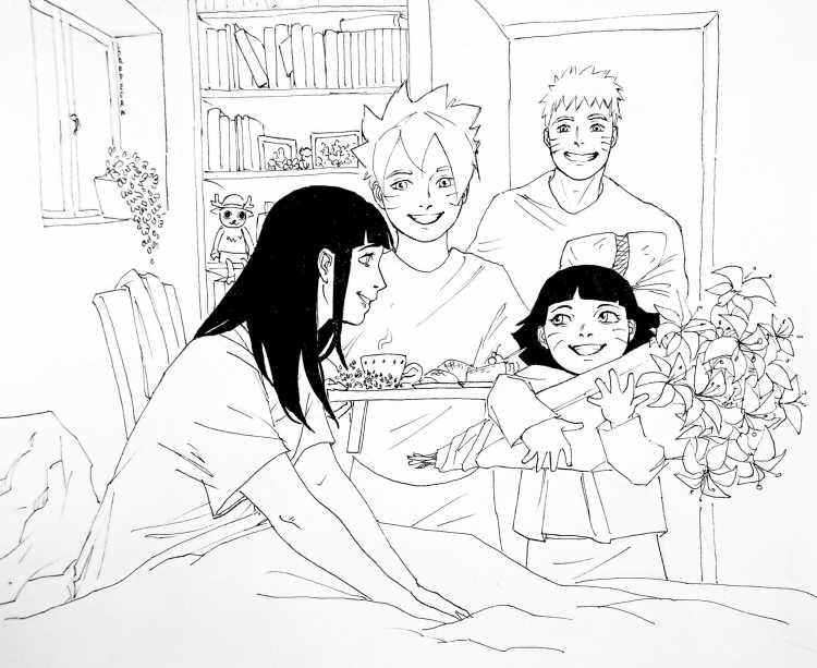 Манга Боруто Химавари