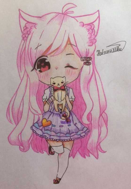 Рисунки в стиле Чиби