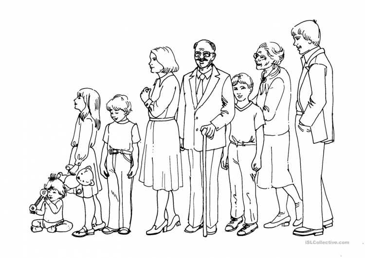 Мама раскраска для детей