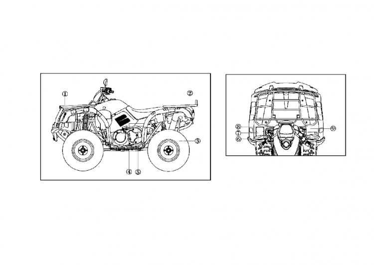 Раскраска. Мотоциклы