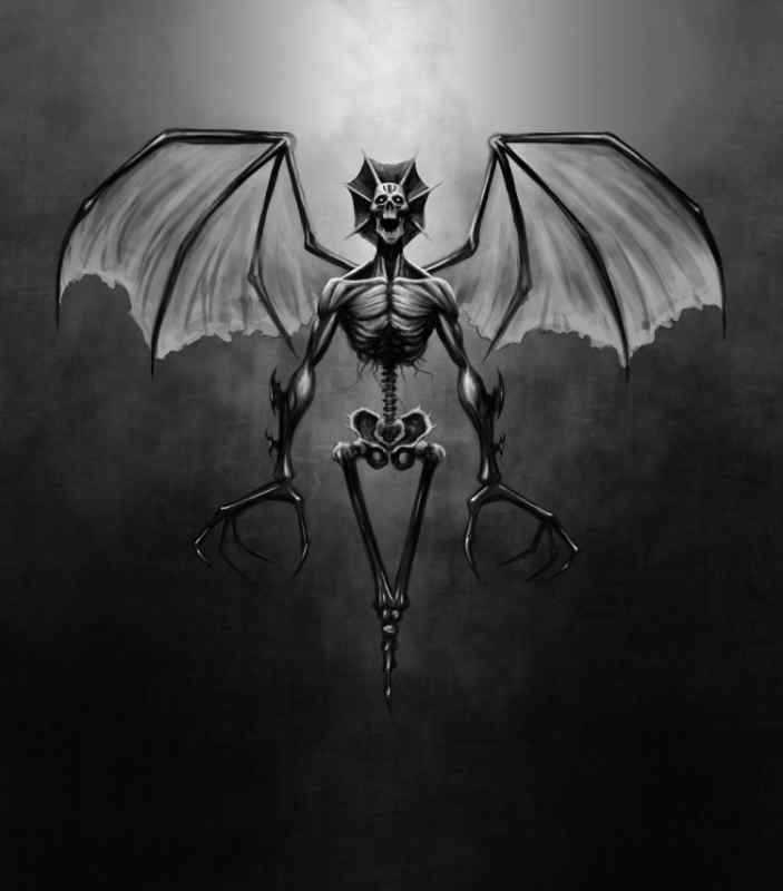 Ангел скелет