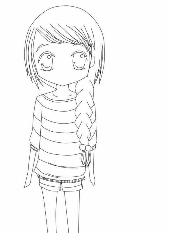 Аниме Хатсуне Мику для срисовки